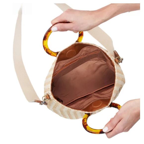 HOBO Sheila Bucket - Natural Straw - Picture 3 of 10